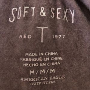 Off the shoulder flowy shirt